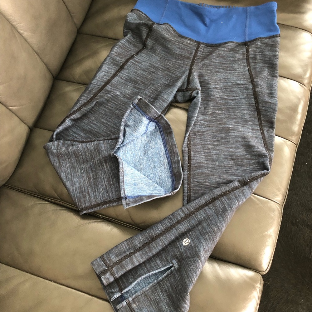 BOX 📦 LISTING! Lululemon womens Blue and Gray Leggings 🎉SEE BOX LISTING!